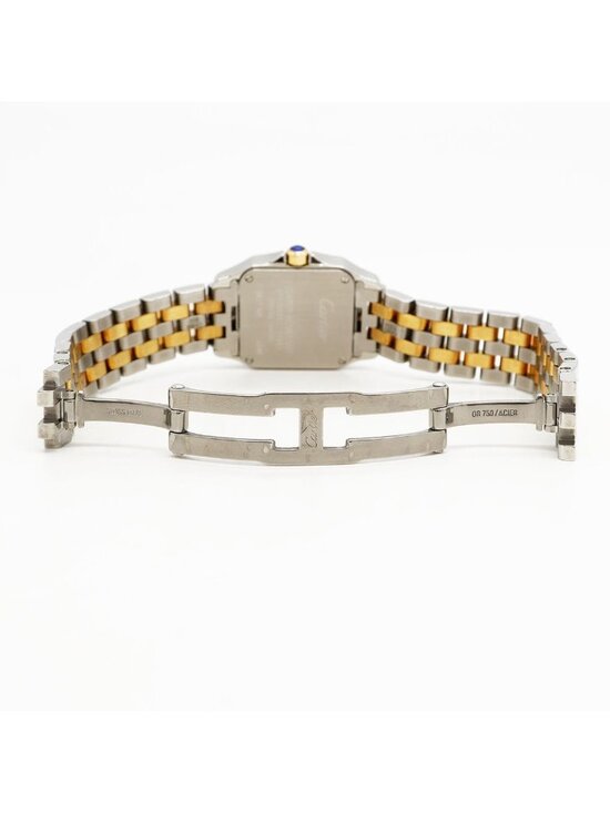 Cartier Santos SM White Dial Watch